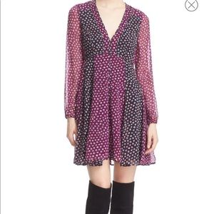 DVF Ivetta Silk Babydoll dress